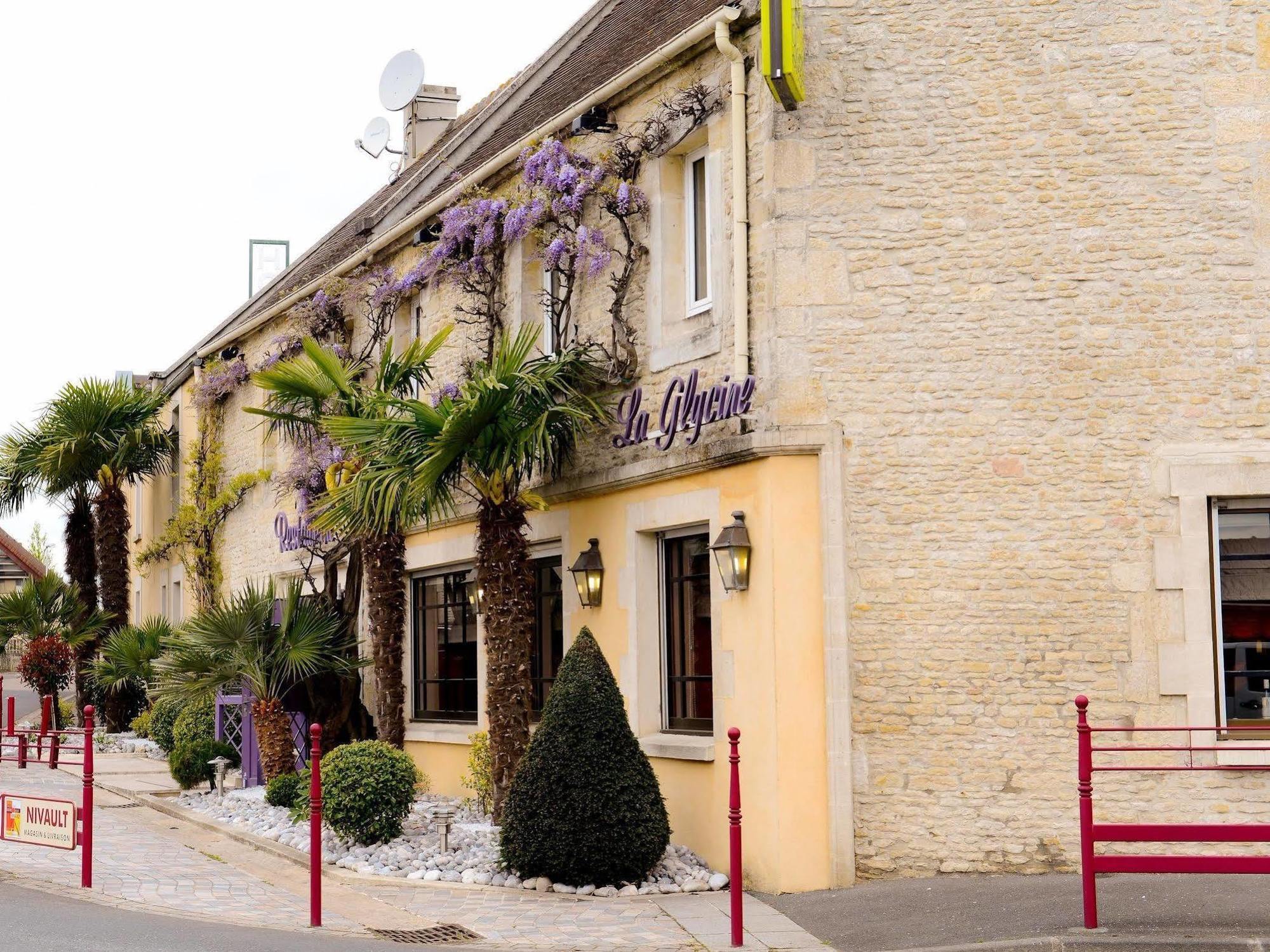 La Glycine Hotel, Spa Et Bien-Etre Bénouville Eksteriør bilde